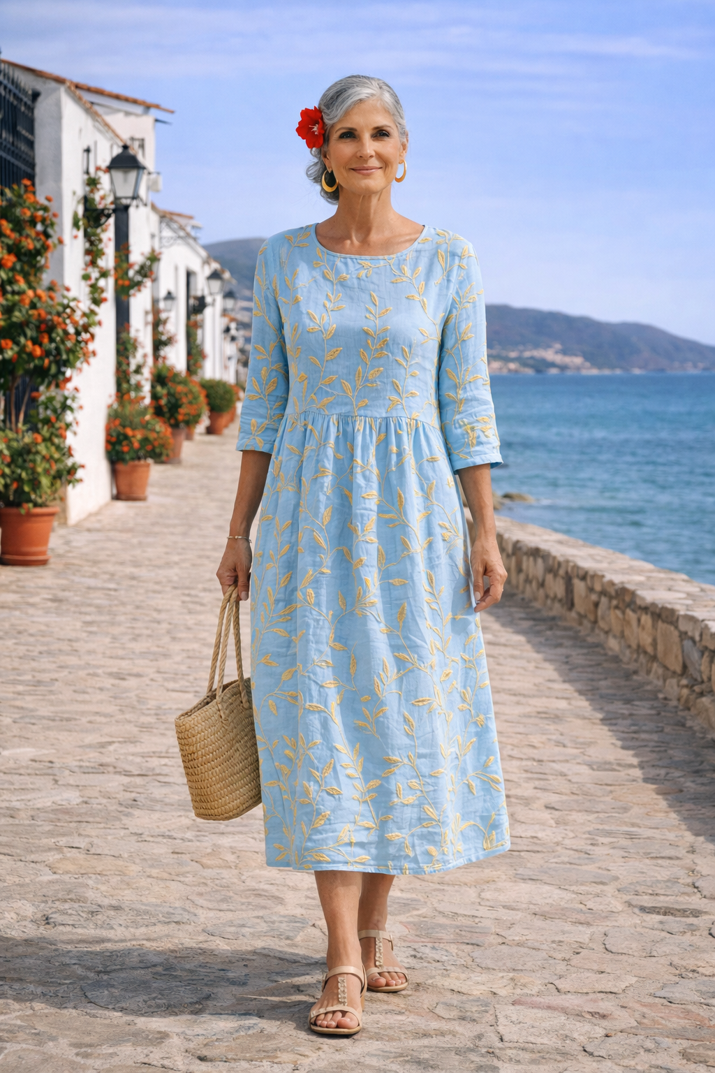 Jimena | Vestido Floral Elegante