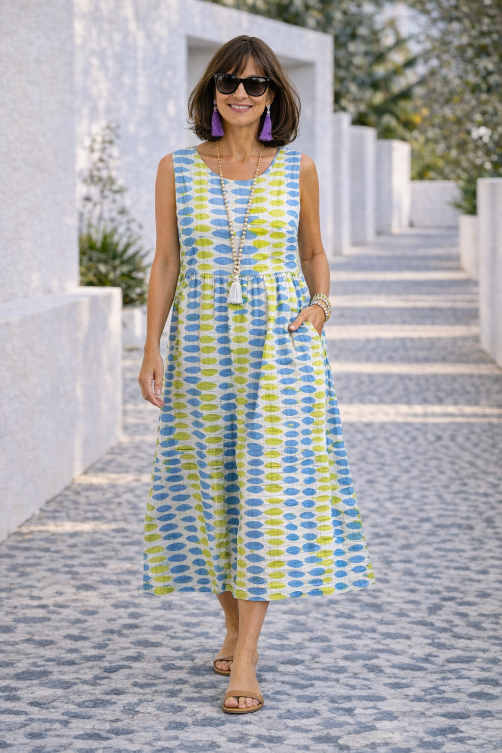 Catalina | Vestido midi cómodo y elegante
