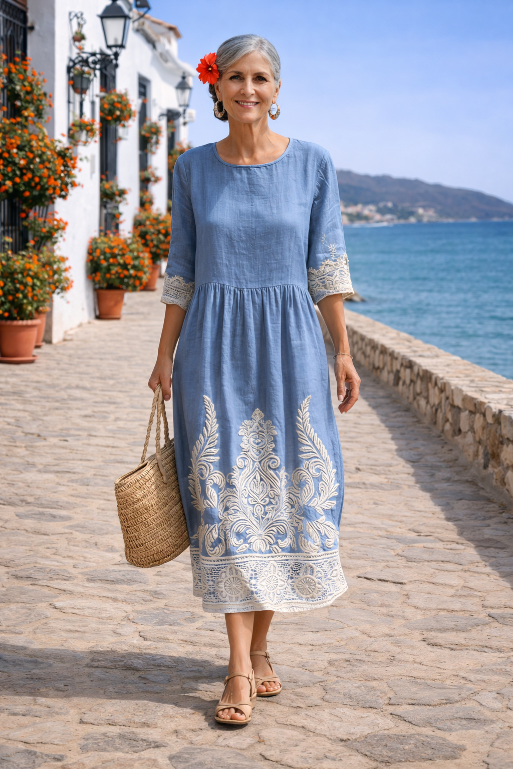 Amaya | Vestido Floral Elegante