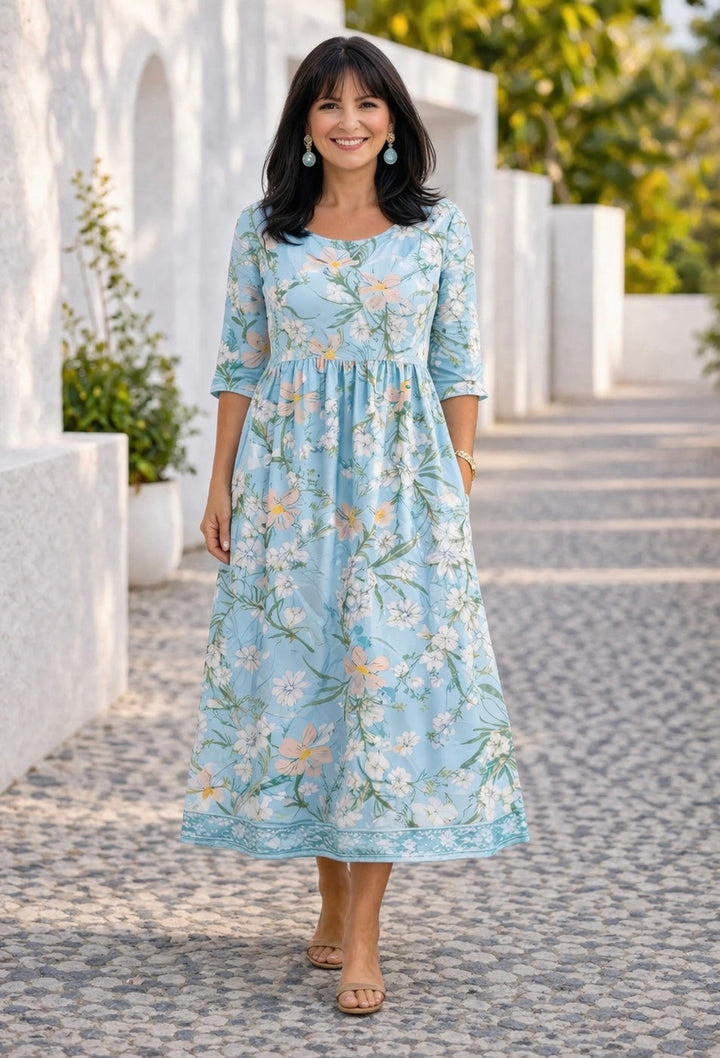 Mariana | Vestido Floral de Verano