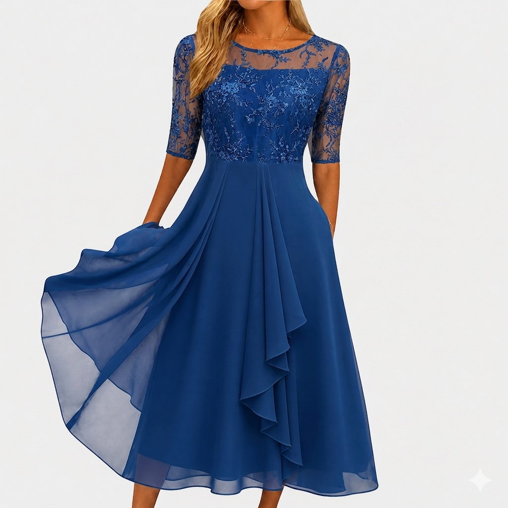 Blanca | Vestido elegante de encaje