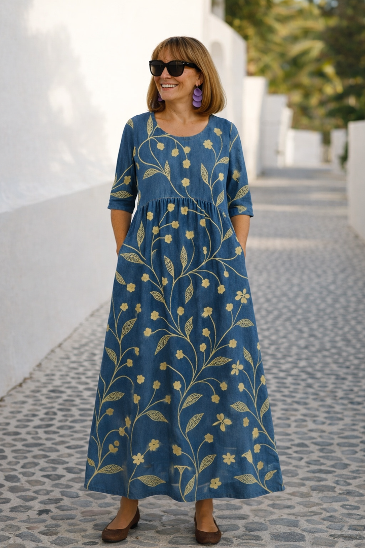 Lilia | Vestido midi cómodo y elegante