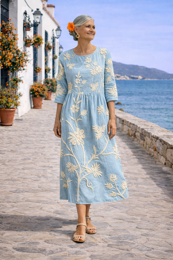 Catalina | Vestido Floral Elegante