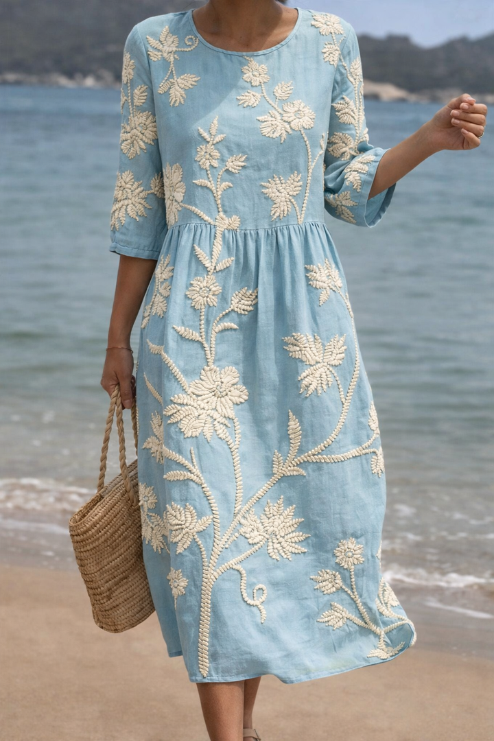 Catalina | Vestido Floral Elegante