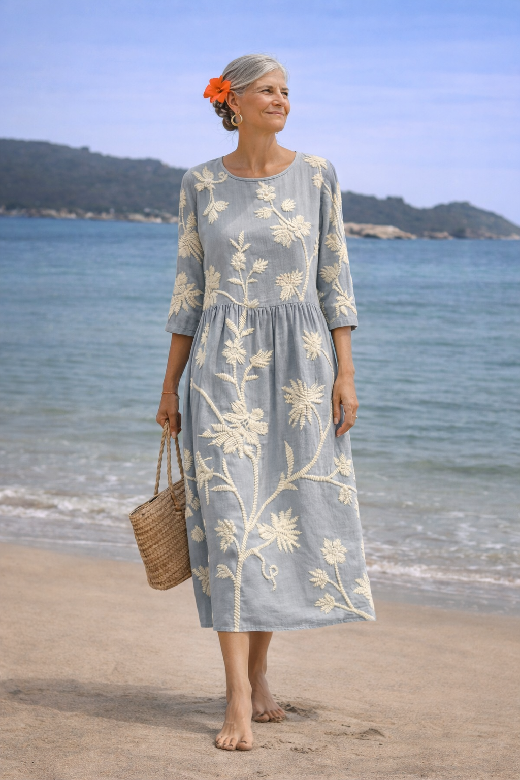 Paloma | Vestido Floral Elegante