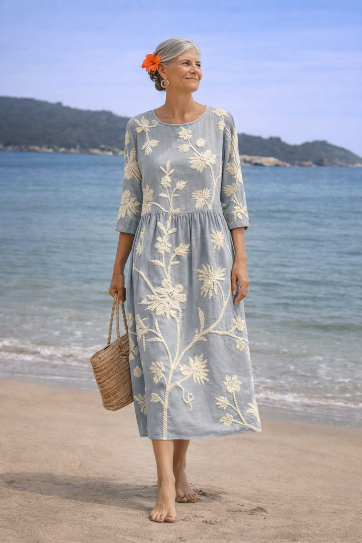 Paloma | Vestido Floral Elegante