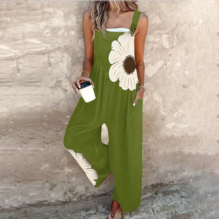 Elena | Cómodo peto estampado