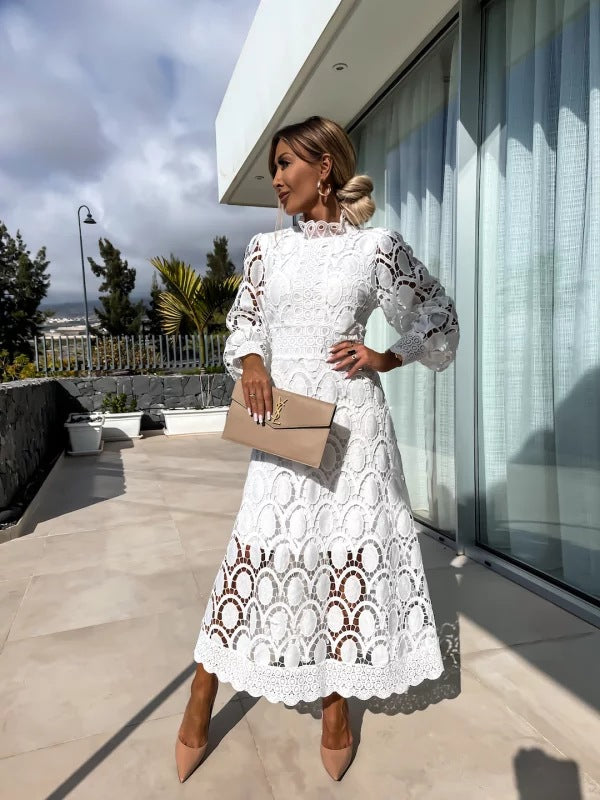 Noor | Vestido de Encaje Romántico