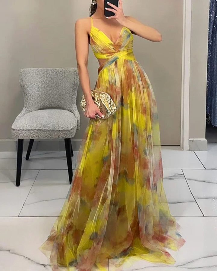 Giselle | Vestido maxi floral