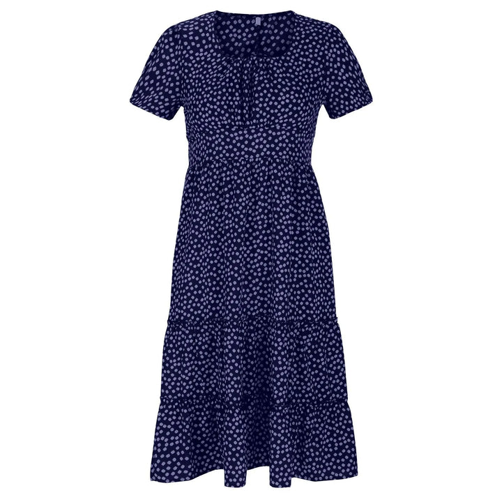 Julia | Vestido midi con estampado floral