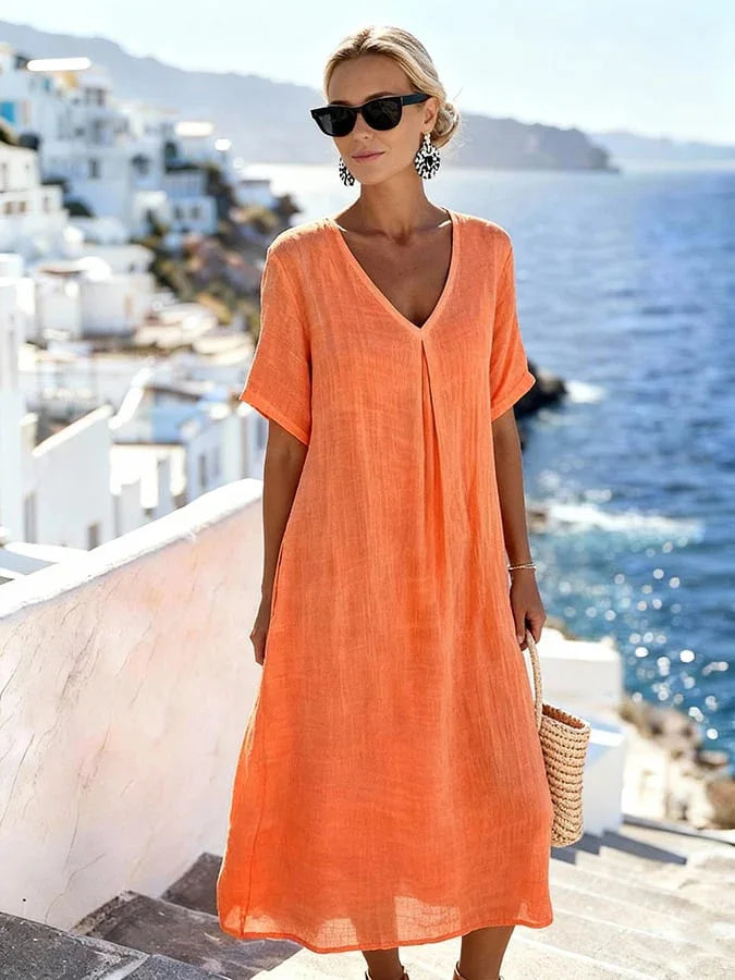 Carolina | Vestido largo holgado