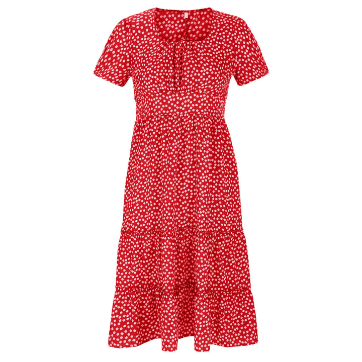 Julia | Vestido midi con estampado floral