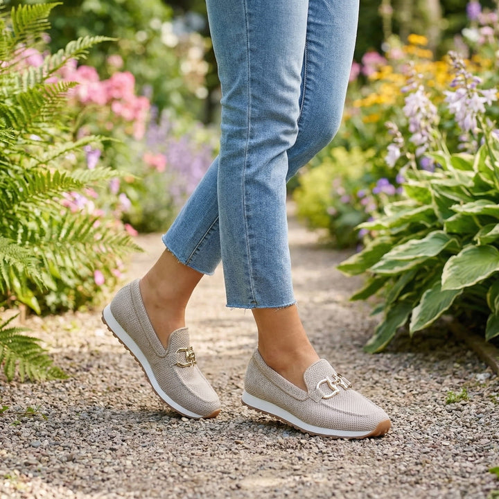 Elena | Zapatillas tipo mocasín ortopédicas