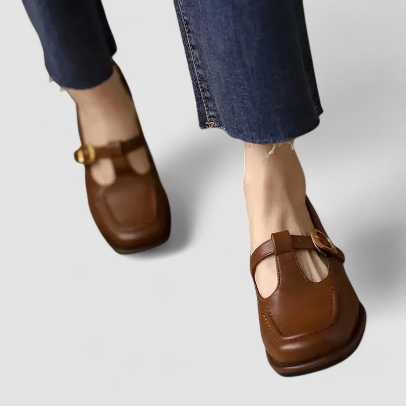 Kyrahnae | Zapatos Ortopédicos Mary Jane con T-Strap