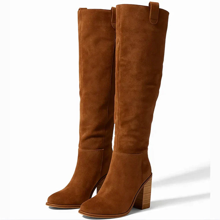Sophia – Botas de tacón cuadrado