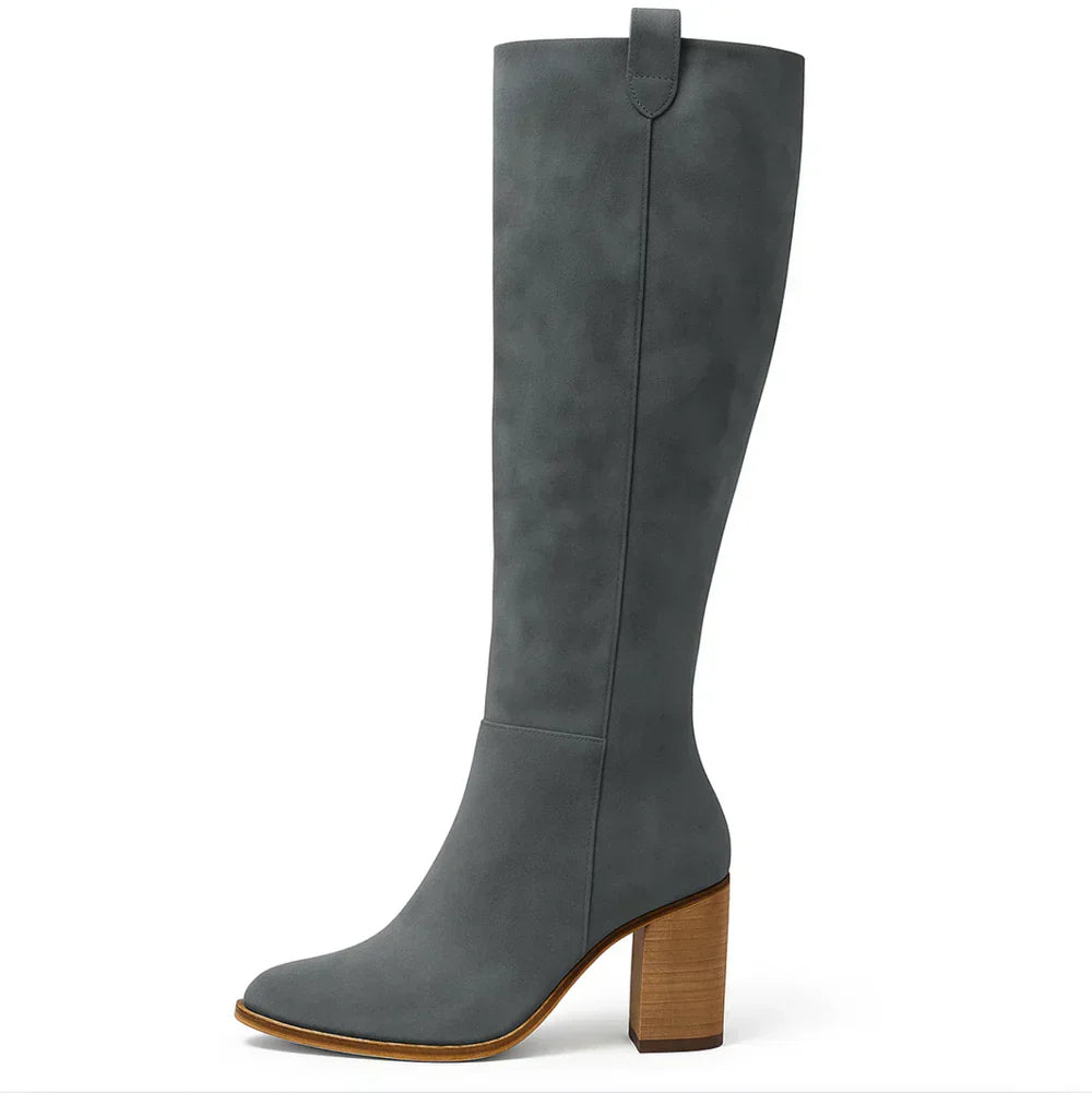 Sophia – Botas de tacón cuadrado