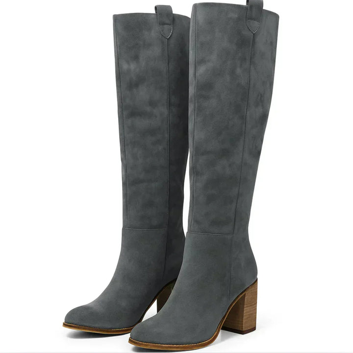 Sophia – Botas de tacón cuadrado