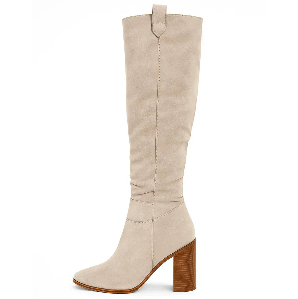 Sophia – Botas de tacón cuadrado