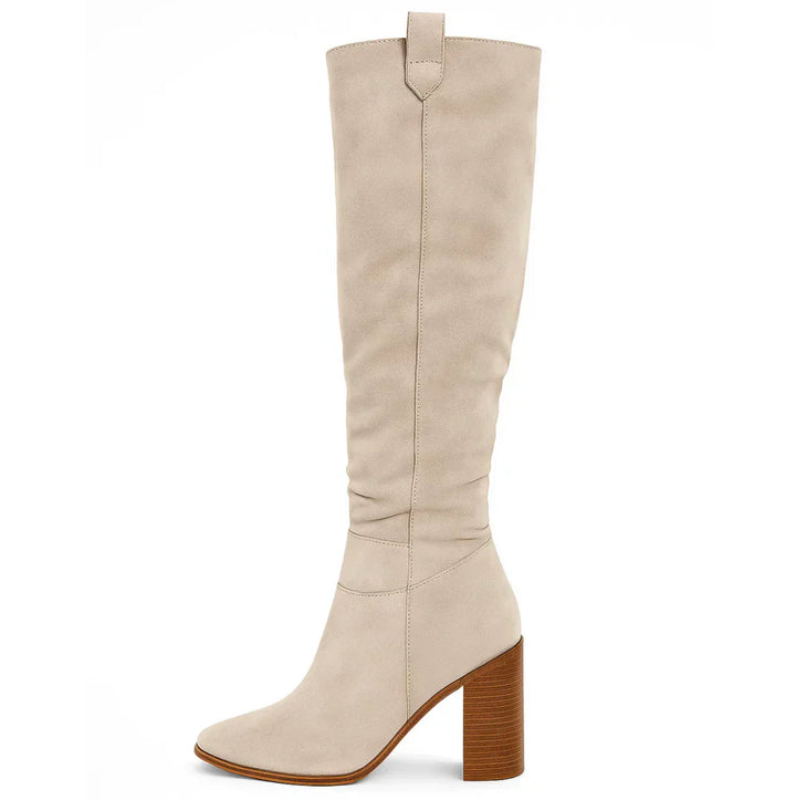 Sophia – Botas de tacón cuadrado