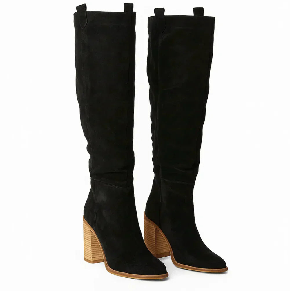 Sophia – Botas de tacón cuadrado
