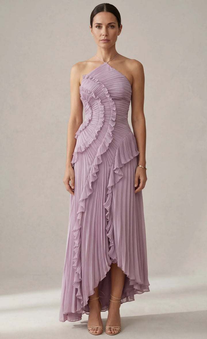 Elena™ | Vestido largo Ocean Whirlpool