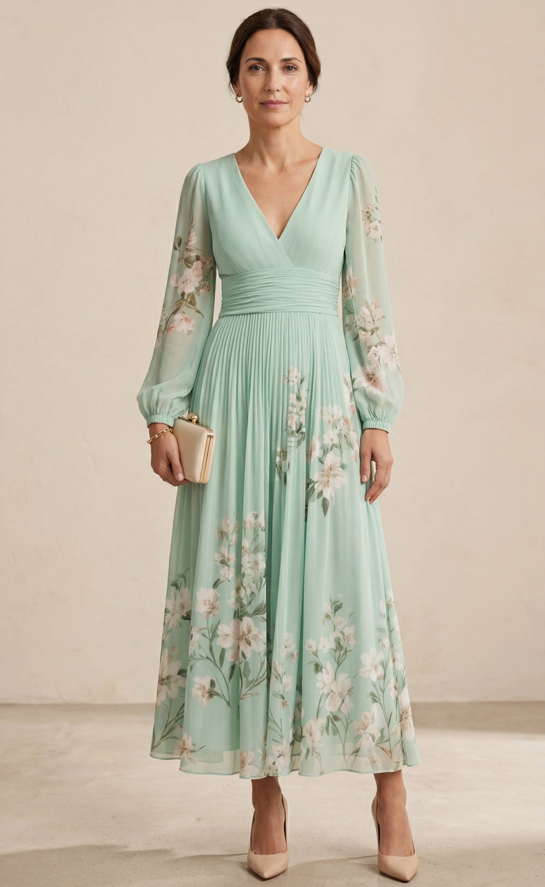 Coral | Vestido maxi
