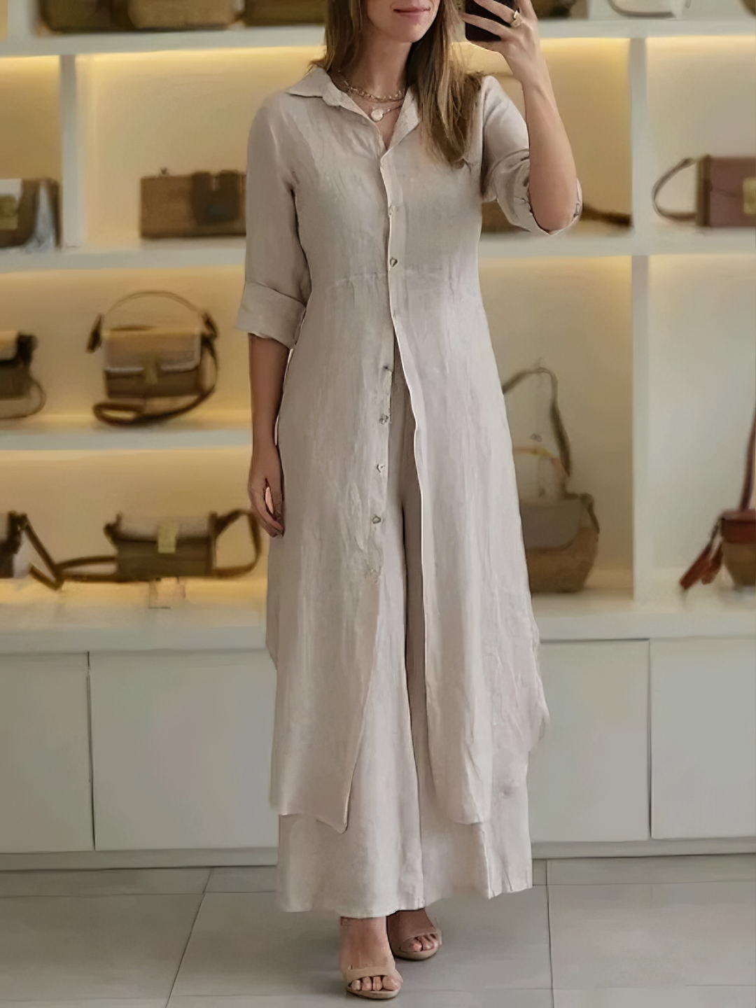 Viena - Conjunto Chic de Dos Piezas