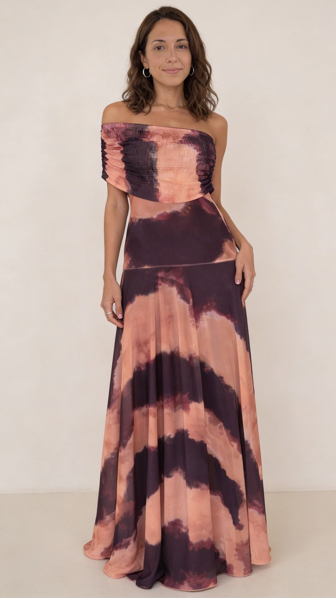 Sol | Vestido maxi tie dye
