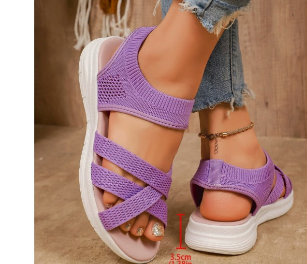 Lucia - Sandalias Ultra Flex Knit