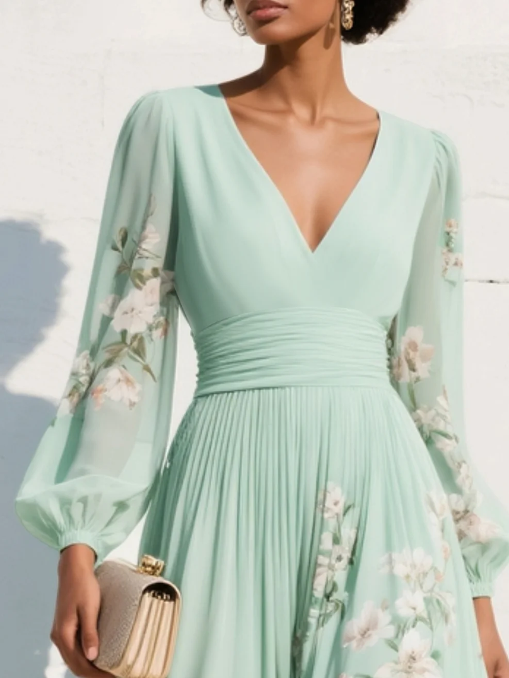 Coral | Vestido maxi