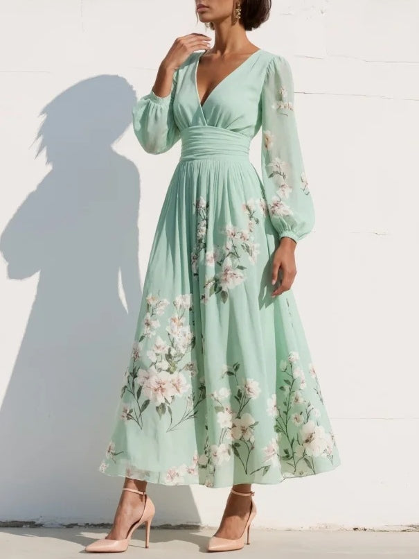 Coral | Vestido maxi