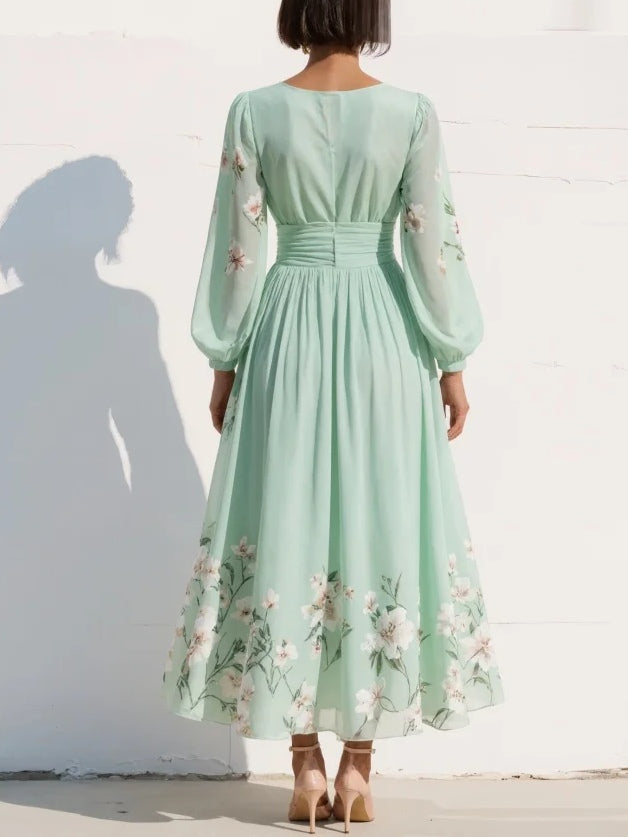 Coral | Vestido maxi