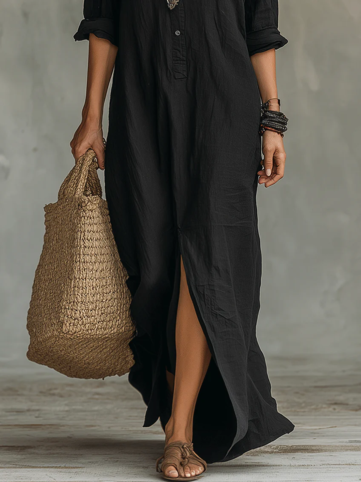 Soline | Vestido largo con botones
