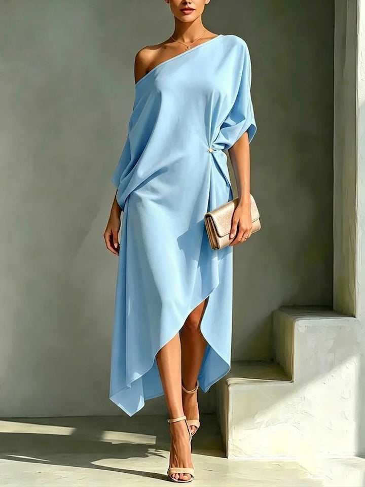 Camila | Vestido asimétrico elegante