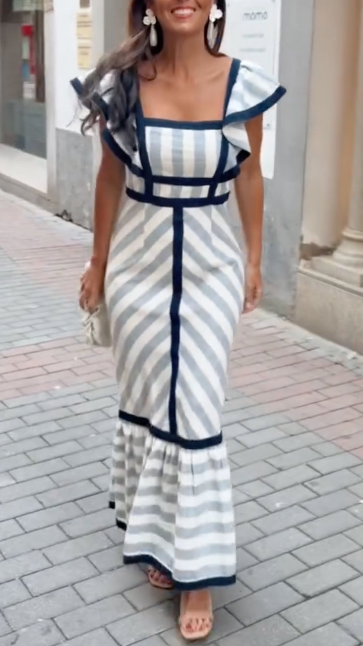 Dianne | Vestido Maxi Retro