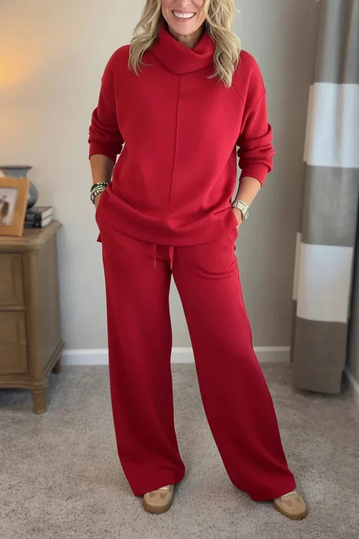Elaina - Conjunto casual elegante de dos piezas