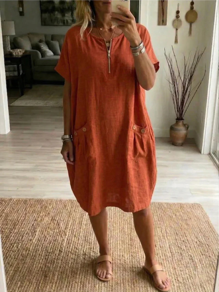 Teresa | Vestido con cremallera