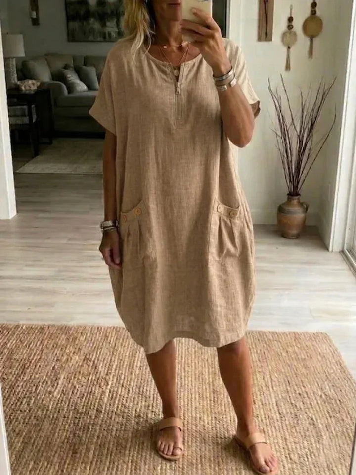 Teresa | Vestido con cremallera