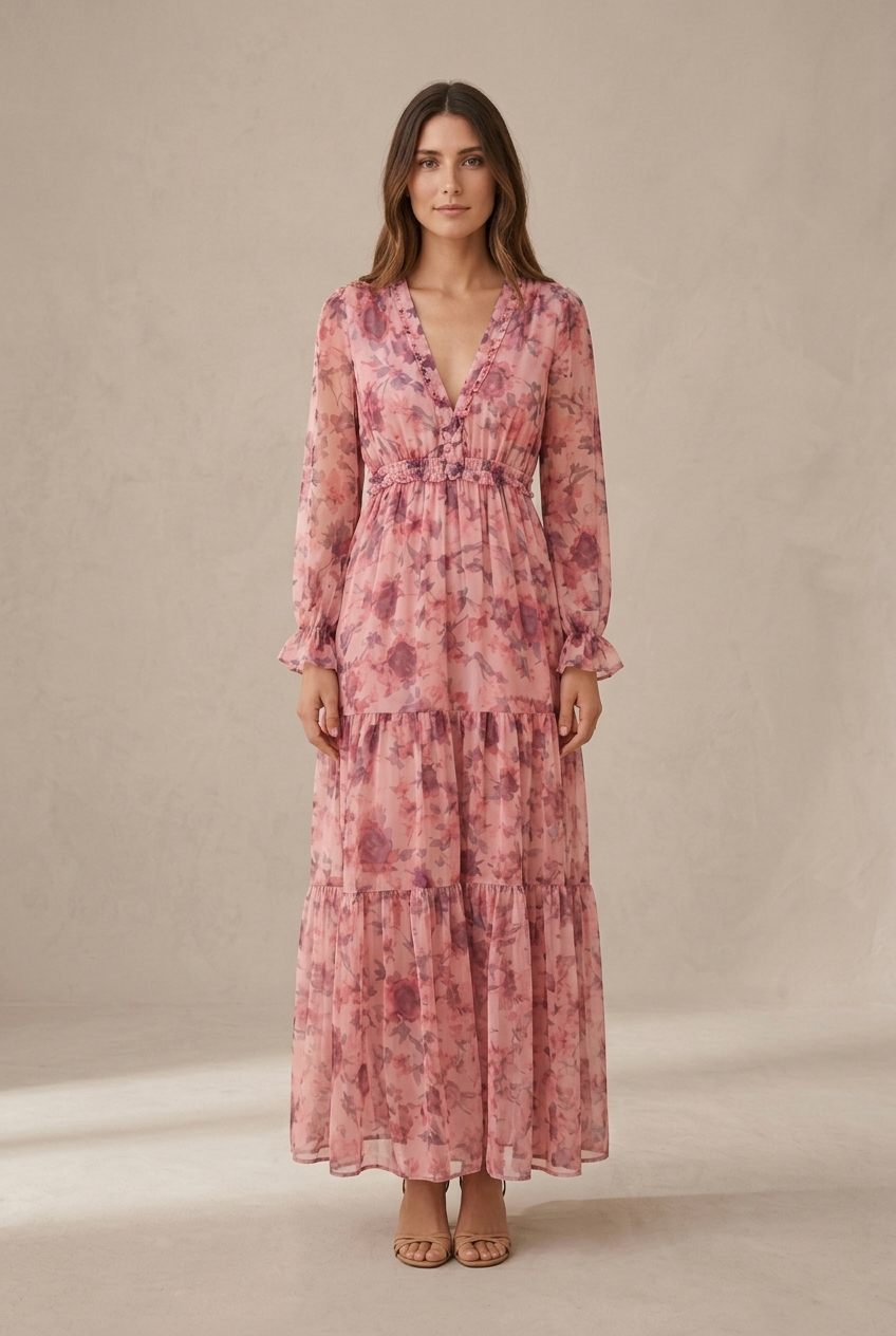 Floral | Vestido Largo