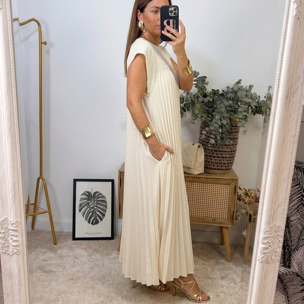 Ana - Vestido de Conforto Atemporal