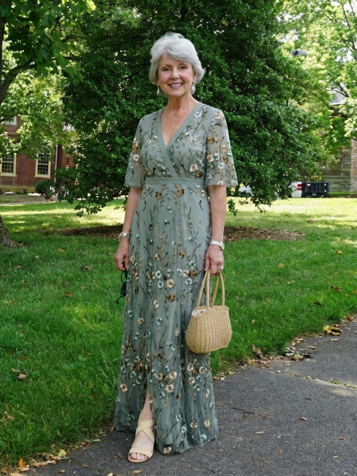 Stella | Vestido maxi floral