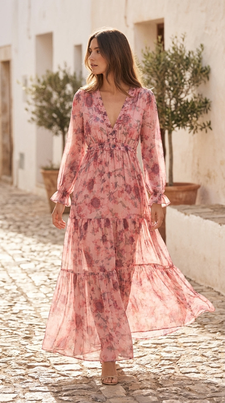 Floral | Vestido Largo
