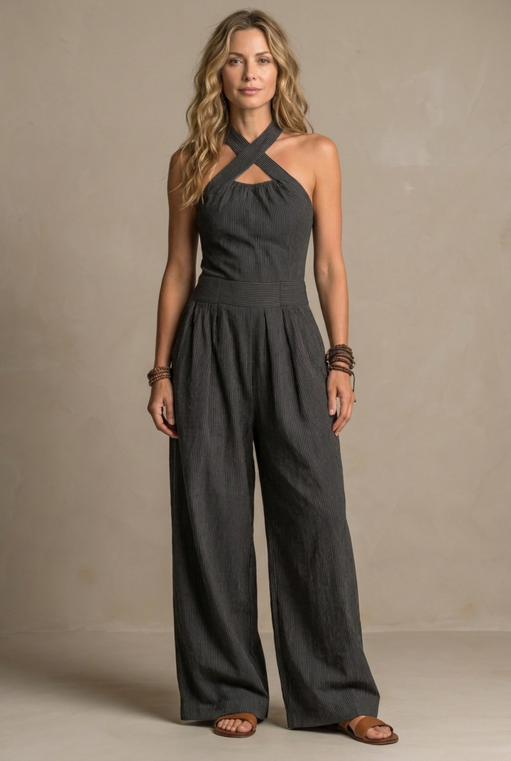 Ariana | Mono Elegante Escote Cruzado