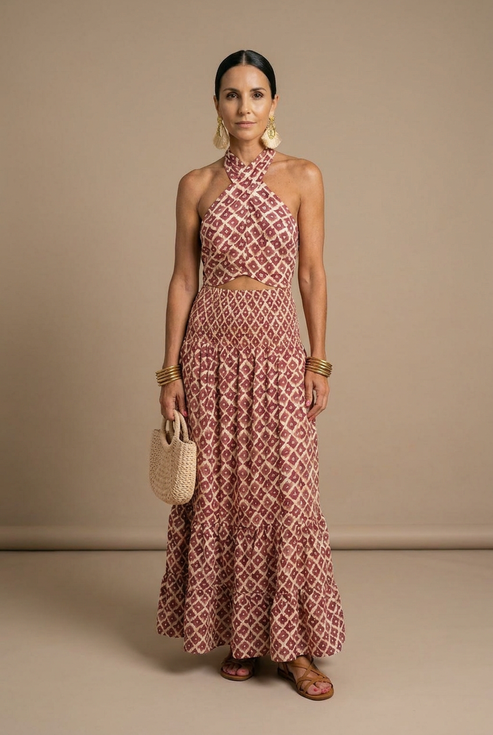 Elsa | Conjunto Elegante con Diseño de Hombros Descubiertos