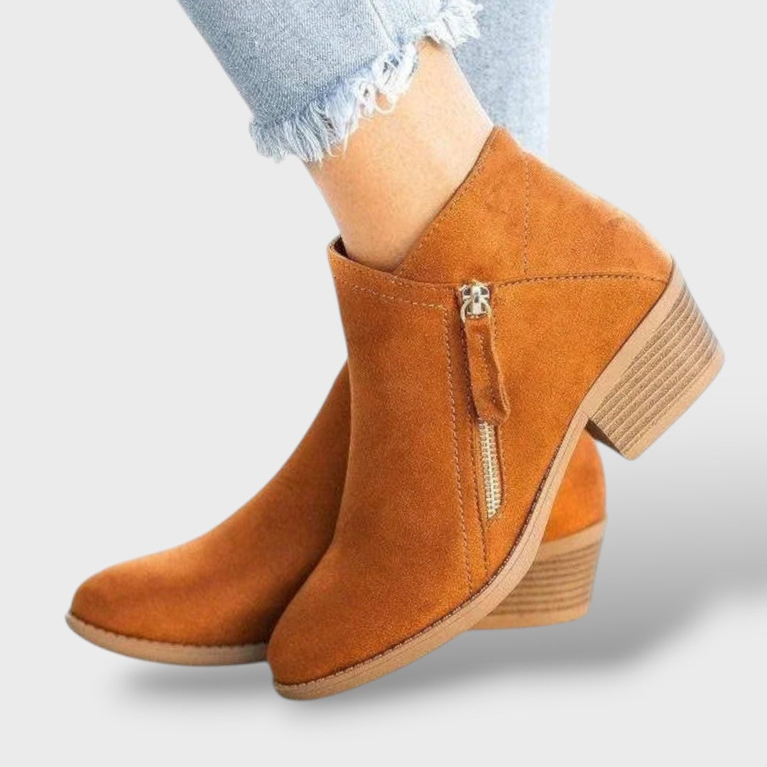 Botas de Cuero Ortopédicas Mujer