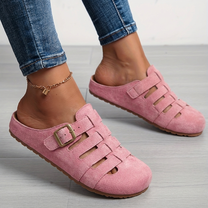 Sandalias Mules de Confort sin Cierre