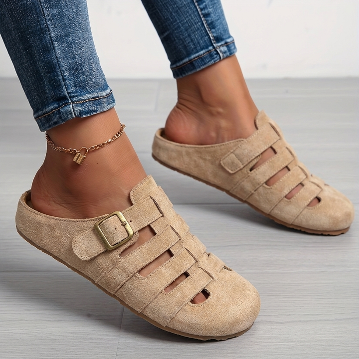 Sandalias Mules de Confort sin Cierre