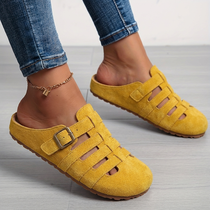 Sandalias Mules de Confort sin Cierre