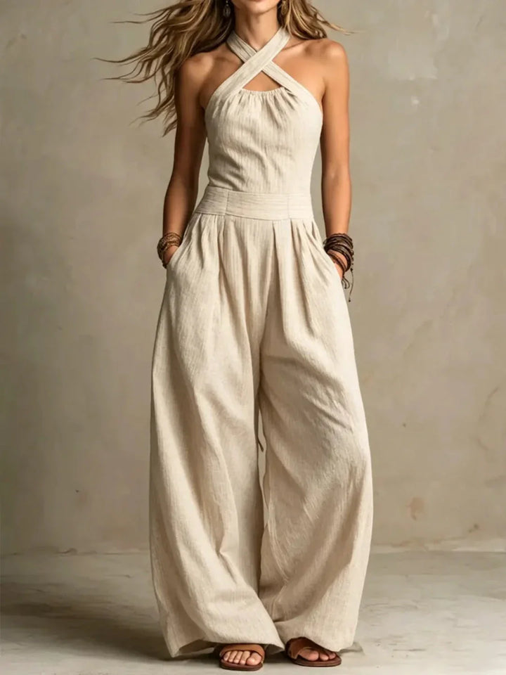 Ariana | Mono Elegante Escote Cruzado