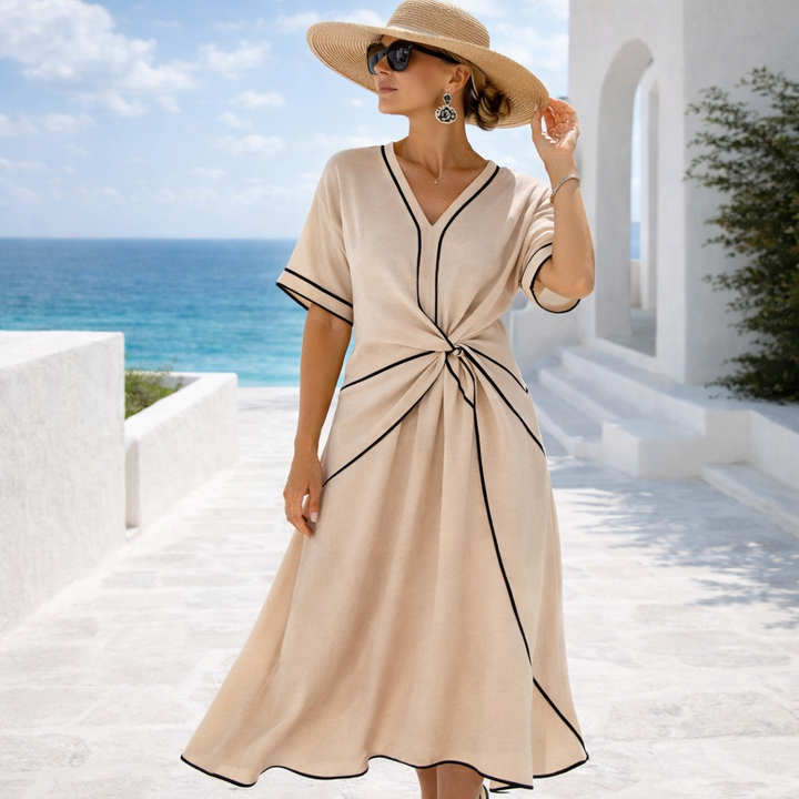 Ema | Vestido de verano a rayas